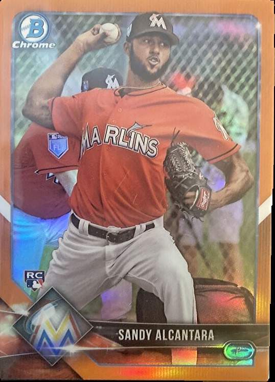 サンディ・アルカンタラSandy Alcantara 直筆サイン /99シリRC 2023 Topps 5シリ限定 直筆サイン RED サンディ・アルカンタラ
