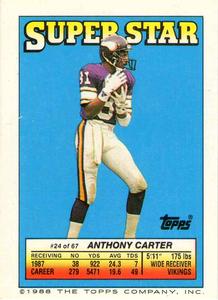 Anthony Carter Trading Cards: Values, Tracking & Hot Deals