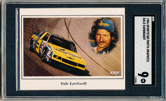 1986 Sportstar Photo-Graphics Dale Earnhardt