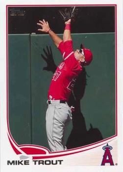 Auction Prices Realized Baseball Cards 2013 Topps Mike Trout SLIDING-DESERT  CAMO