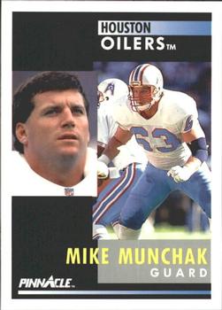 Mike Munchak - Houston Oilers (NFL Football Card) 1991 Pacific # 182 Mint