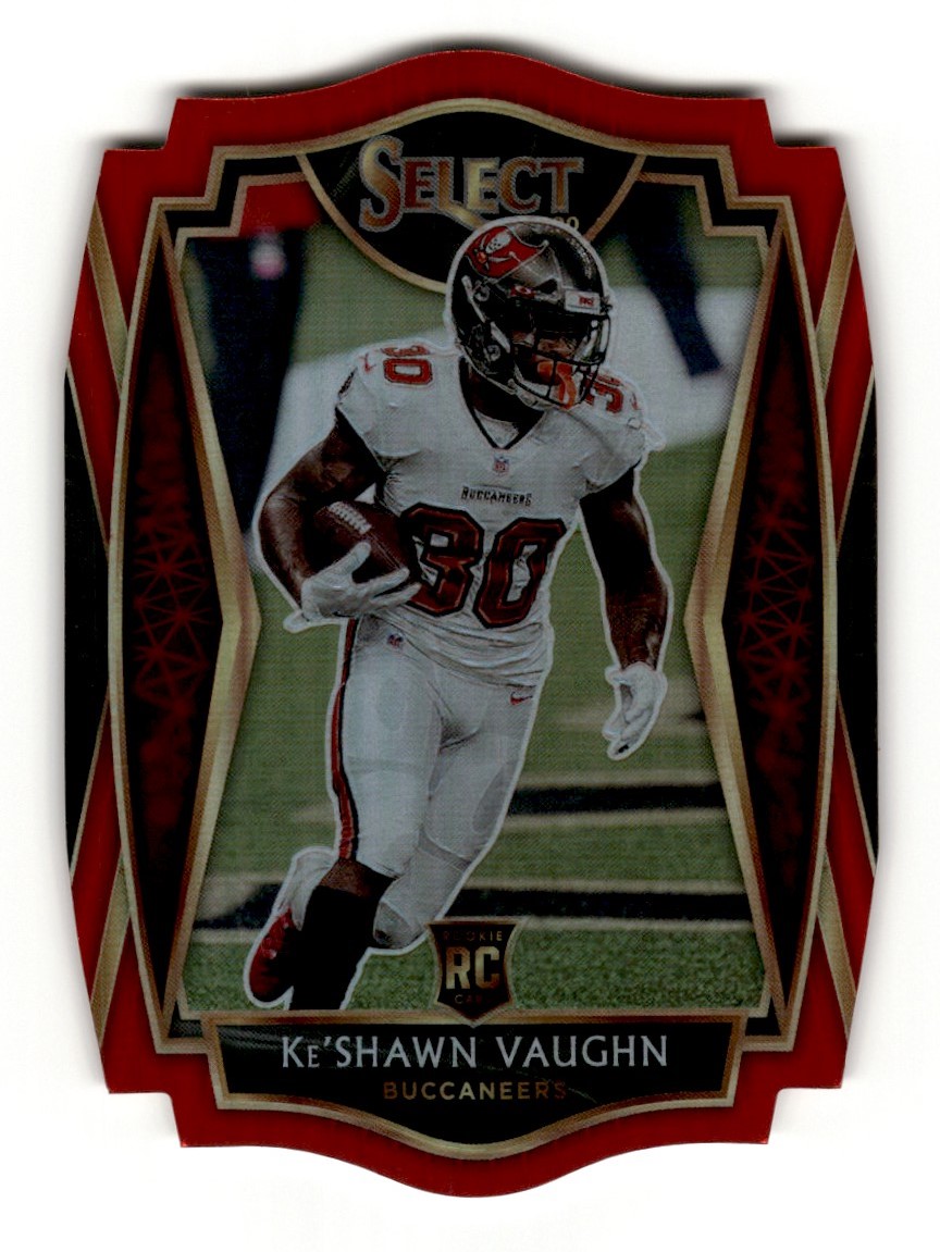 2020 Panini Contenders #128 Ke'Shawn Vaughn Bucs RC Auto - MyBallcards