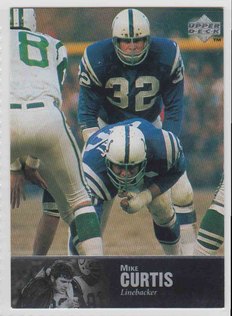 : 1971 Topps # 80 Mike Curtis Baltimore Colts (Football Card)  Dean's Cards 2 - GOOD Colts : Collectibles & Fine Art