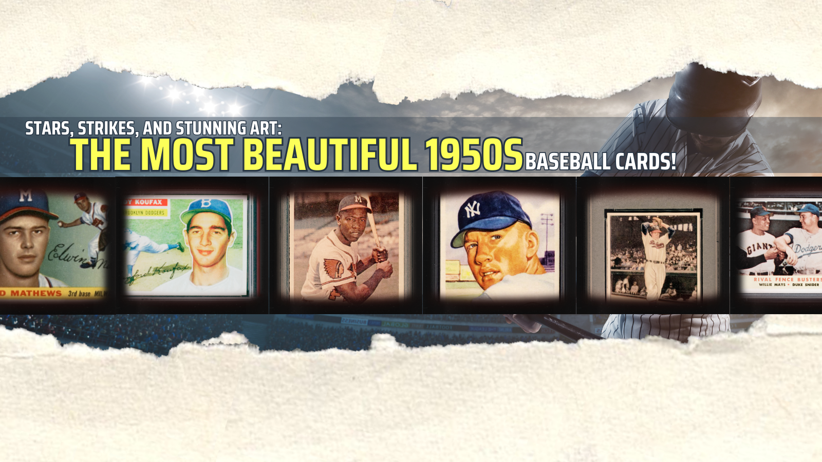 Baseball Cards of the 1950s: A Kid's View Looking Back