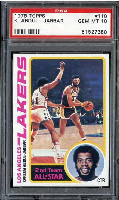 Auction Prices Realized Basketball Cards 1979 Topps Kareem Abdul