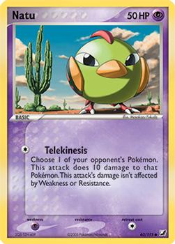 natu pokemon card value 87/214 White Legendary Treasures Single Card featuring Natu (#55) Pokemon Go Natu Common Card