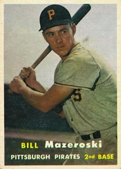 1972 Bill Mazeroski Pittsburgh Pirates Topps #760 $25 Book Value