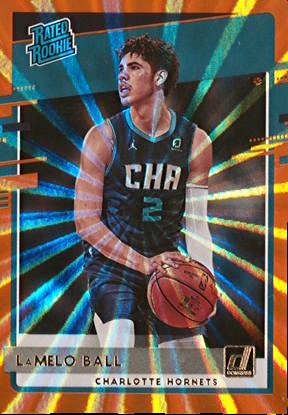 2020 Lamelo Ball Rated Rookie Donruss #202 SGC on sale 10