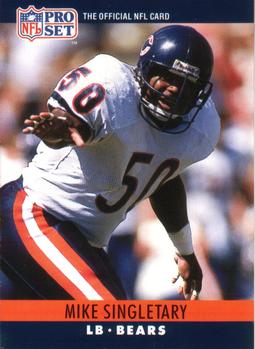 8 X 10 Mike Singletary Chicago Bears Limited Edition Giclee Series #1