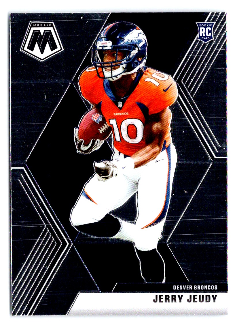 2020 Panini Score Denver Broncos Rise up Jersey Patch 