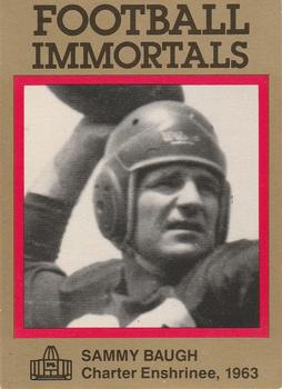 Postcard Pro Football Hall of Fame Canton Ohio Sammy Baugh 