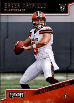 2021 Baker Mayfield Panini Illusions RED 57/99 #42 Cleveland Browns