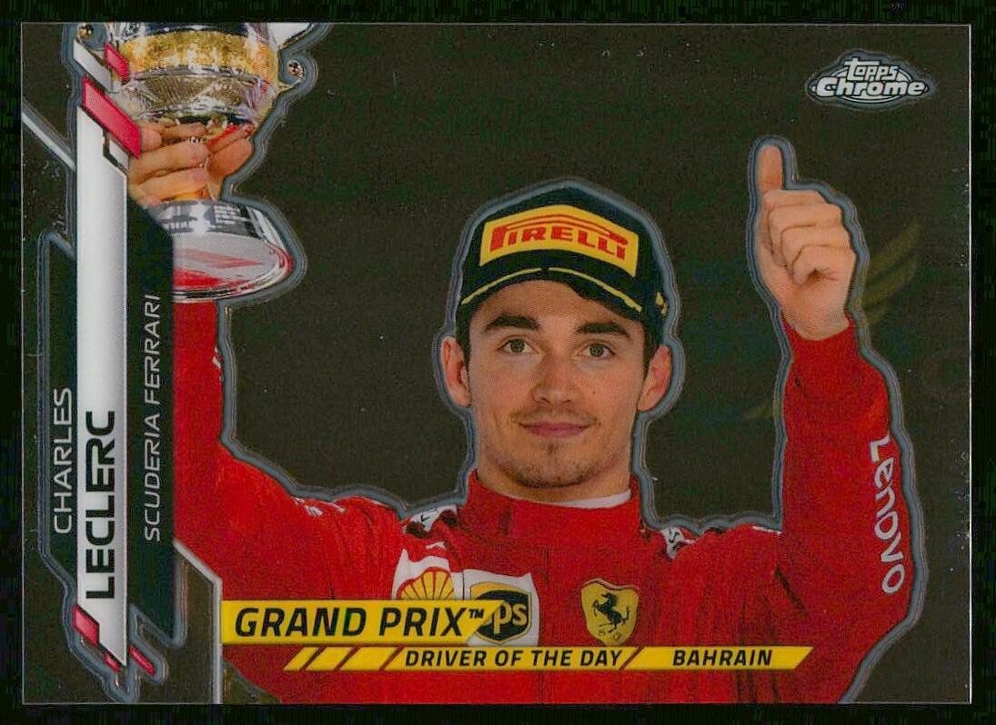 2020 Topps Chrome F1 Superfractor #4 Charles Leclerc Rookie