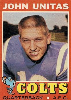 John Unitas 1974 TOPPS BASE SET CARD #150 SAN DIEGO CHARGERS!