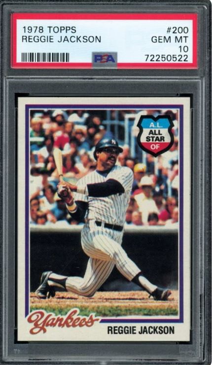 1978 Topps Reggie Jackson #200
