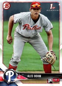 2021 Donruss ALEC BOHM Rookie Card Patch /99 - Phillies