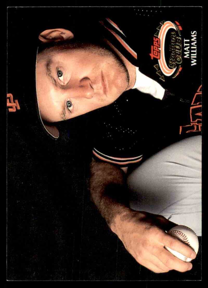 Matt Williams Trading Cards: Values, Tracking & Hot Deals