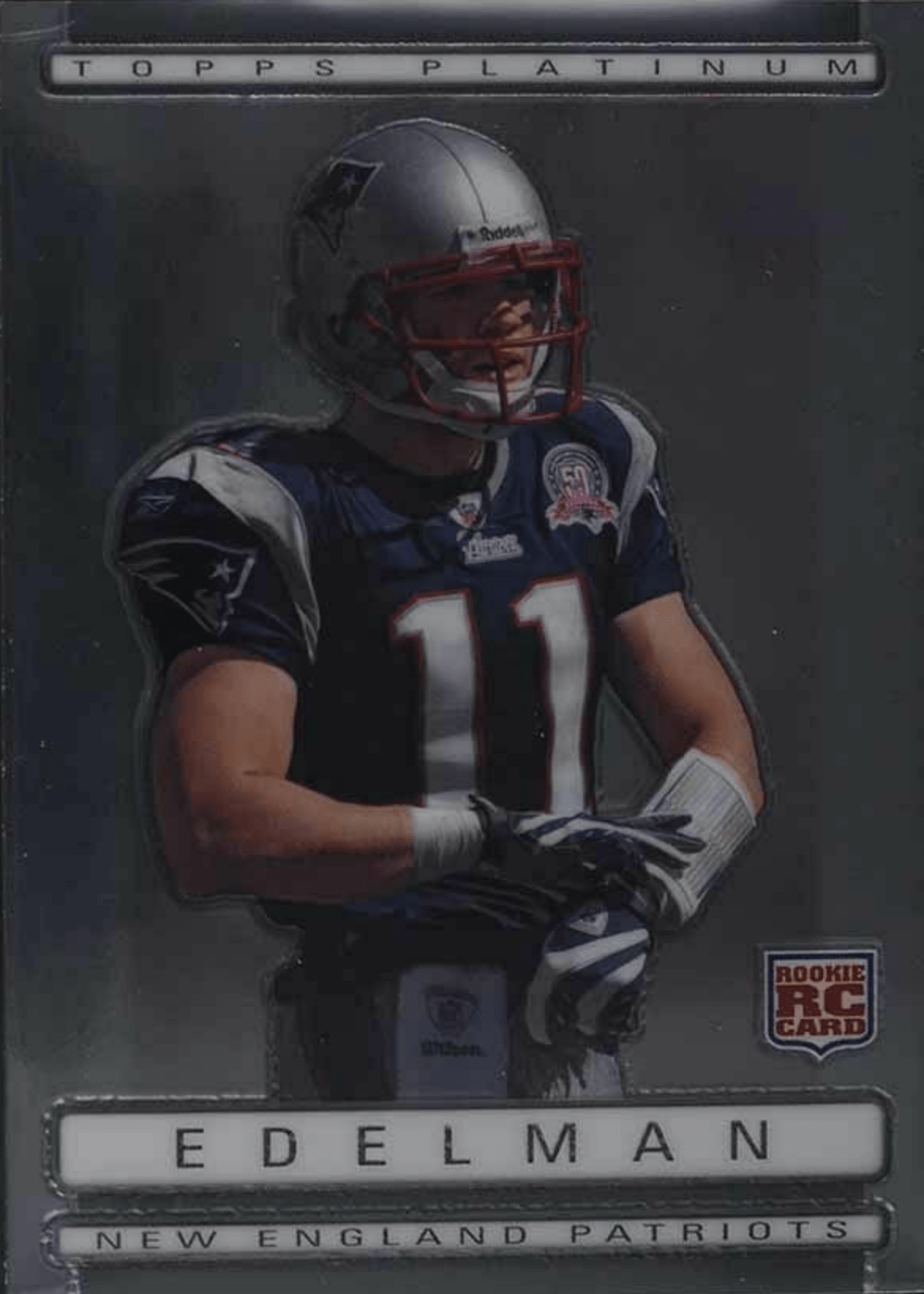 : Julian Edelman 2010 Topps NFL Football Mint Rookie