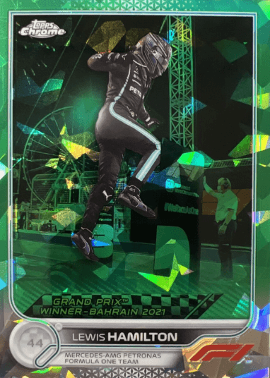 2022 Topps Chrome F1 Sapphire Edition Lewis Hamilton SP /75 #151