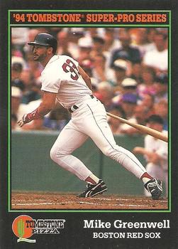 Mike Greenwell 1985-96 Boston Red Sox Color 8x10 A