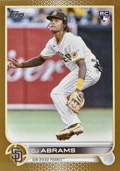 2022 Topps Update Gold #US34 CJ Abrams Value Baseball