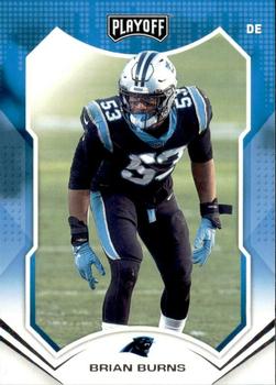 2022 Panini Prizm Red White & Blue- Brian Burns #44- Carolina Panthers