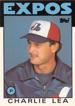 1985 Topps All Star Subset Charlie Lea 30 Of 40 Montreal Expos