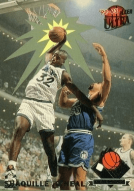1992 Fleer Ultra Rejectors #4 Shaquille O'Neal Rookie Card