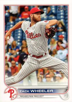  2022 Topps Heritage #333 Zack Wheeler NM-MT Phillies