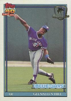 Glenallen Hill - Blue Jays #627 Donruss 1990 Baseball Trading Card