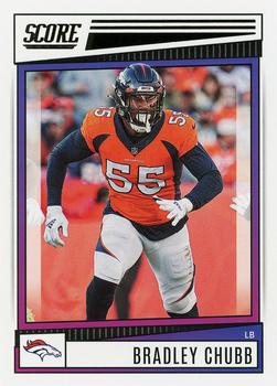 Bradley Chubb 2018 Score NFL Draft Rookie Football Card #3