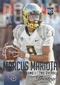 : 2015 Topps Platinum Orange Refractors #125 Marcus Mariota - Rookie  Year : Collectibles & Fine Art