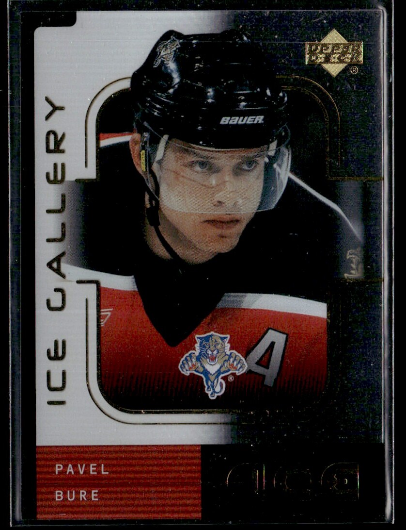 2000 Upper Deck Ice Ice Gallery #IG4 Pavel Bure Value Hockey