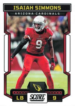 2020 DONRUSS BLUE PRESS PROOF ISAIAH SIMMONS #349 ARIZONA CARDINALS RC