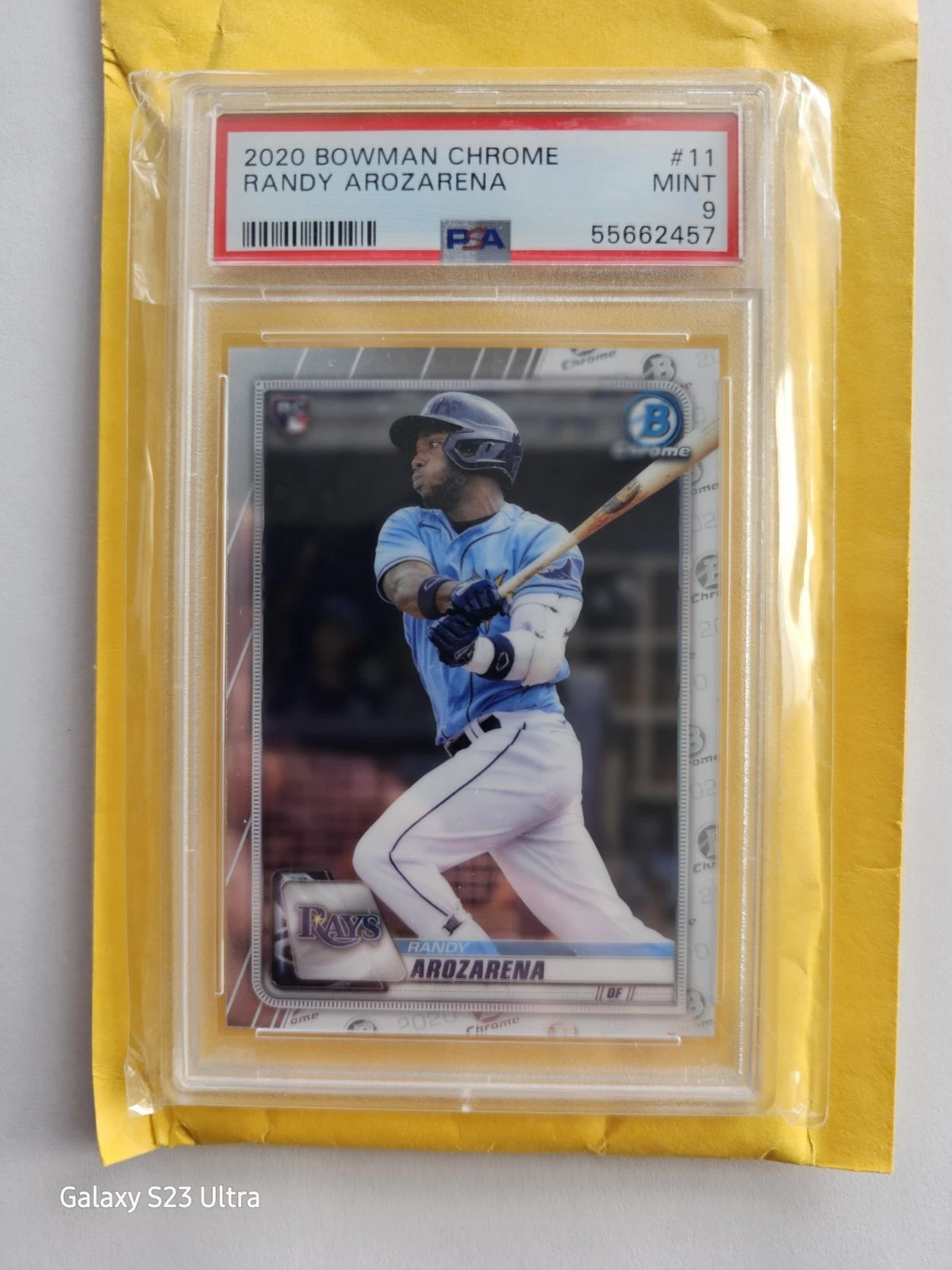 【激レア】RANDY AROZARENA オートサインRCカード 激レア】RANDY AROZARENA オートサインRCカード 激レア】RANDY