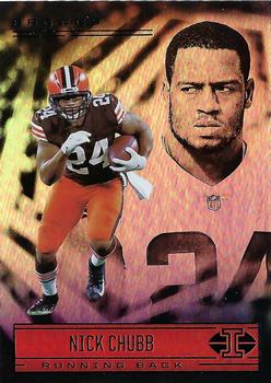 Nick Chubb 2020 Certified Football Gold Foil Base Card #85 Cleveland Browns  NFL