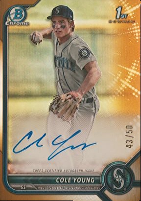 Cole Young Cards: Values, Rookies | Collectibles.com