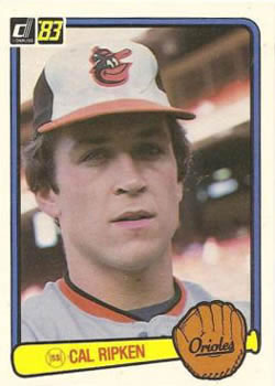 At Auction: 1983 DONRUSS RYNE SANDBERG ROOKIE CARD (DB)