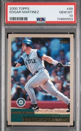 2000 Topps Edgar Martinez #89