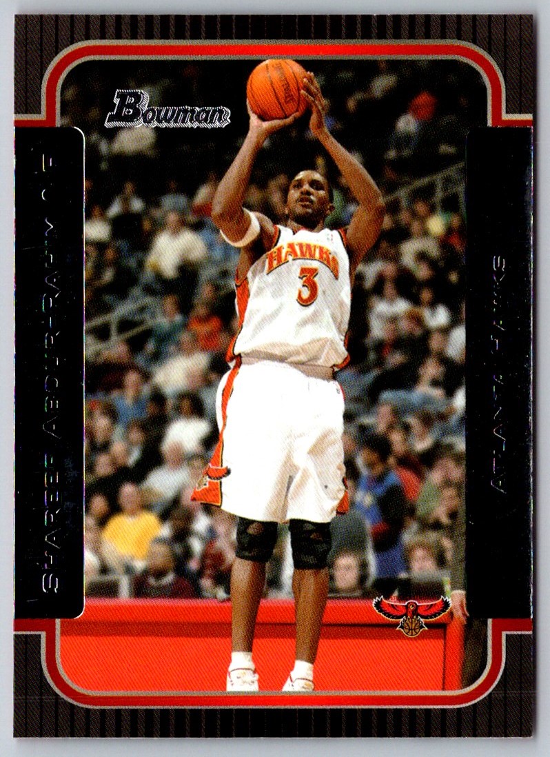 SHAREEF ABDUR-RAHIM 2004-05 NBA Hoops Basketball Card #42 Portland Trail  Blazers