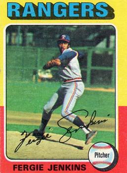 1982 Topps #624 Fergie Jenkins Authentic On Card Autograph