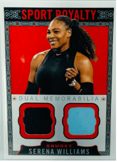 2018 Upper Deck Goodwin Champions Serena Williams Dual Memorabilia #SRM2-SW #10