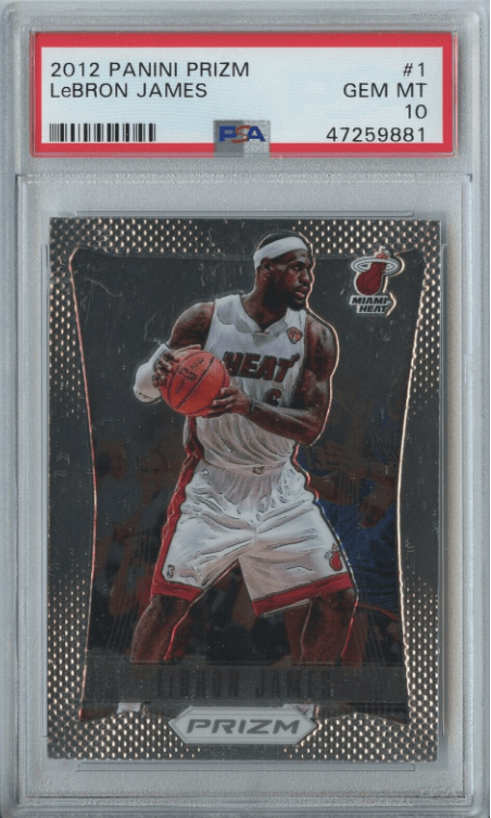2012 Panini Prizm LeBron James #1