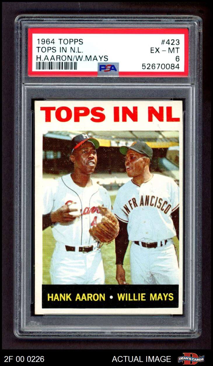 10 Most Important Hank Aaron Baseball Cards — PLUS a Couple of Surprises! –  Wax Pack Gods