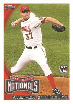 MLB6X8Steven Strasburg Washington Nationals Two Card Plaque - C