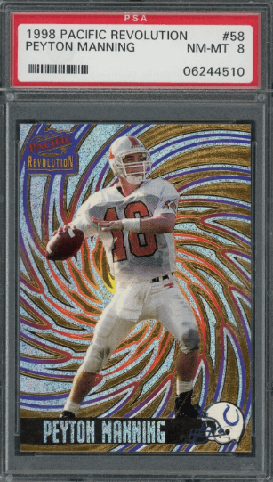 1998 Pacific Revolution Peyton Manning RC #58