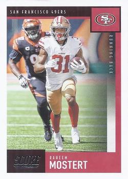 2022 SCORE RAHEEM MOSTERT SAN FRANCISCO 49ERS #168