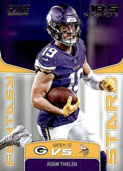 C&I Collectables 68THIELEN NFL 6 x 8 in. Adam Thielen Minnesota Vikings Two Card Plaque