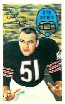 Custom #51 Dick Butkus Chicago Team 1972 1969 Vintage Football