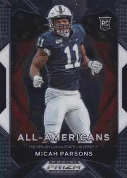 Micah Parsons 2022 Absolute Kaboom! (Vertical) - Gold #K28 Price Guide -  Sports Card Investor